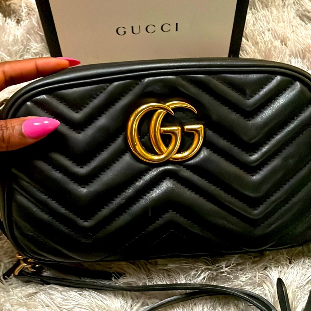 Gucci Marmont Camera Crossbody Purse